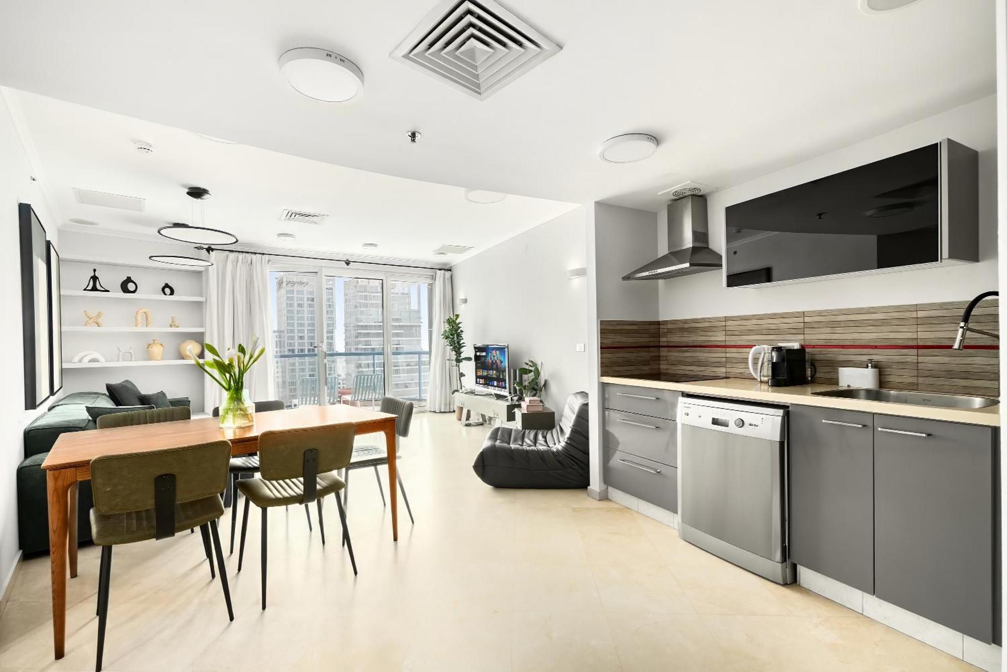 Superb Beachfront Apartments With Shelter By Sea N' Rent Tel Aviv Dış mekan fotoğraf